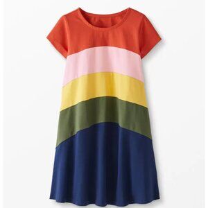 Never Worn Girls Hanna Andersson Dress Rainbow with Pockets! Size 8 🌈